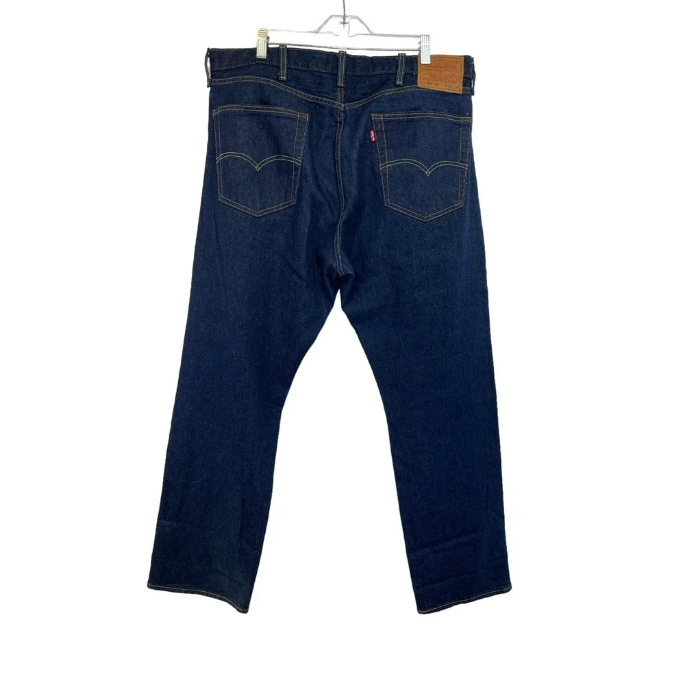 Levi's 501 '93 Sz 38x30 Straight Leg Button Fly Denim Blue Jeans‎ (HH20) EUC